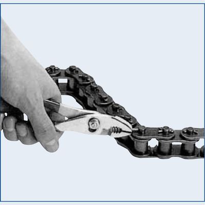 hướng dẫn cắt xích với kiểu chốt gài